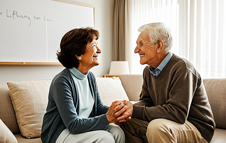 성교육과 연애 심리 - **Prompt: Lifelong Love and Learning Across Generations**
A detailed, realistic photograph set i...